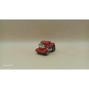 1930's Custom Hot Rod Pickup Red Black Widow 2004 New-Ray Mini Muscle Cars 1:64